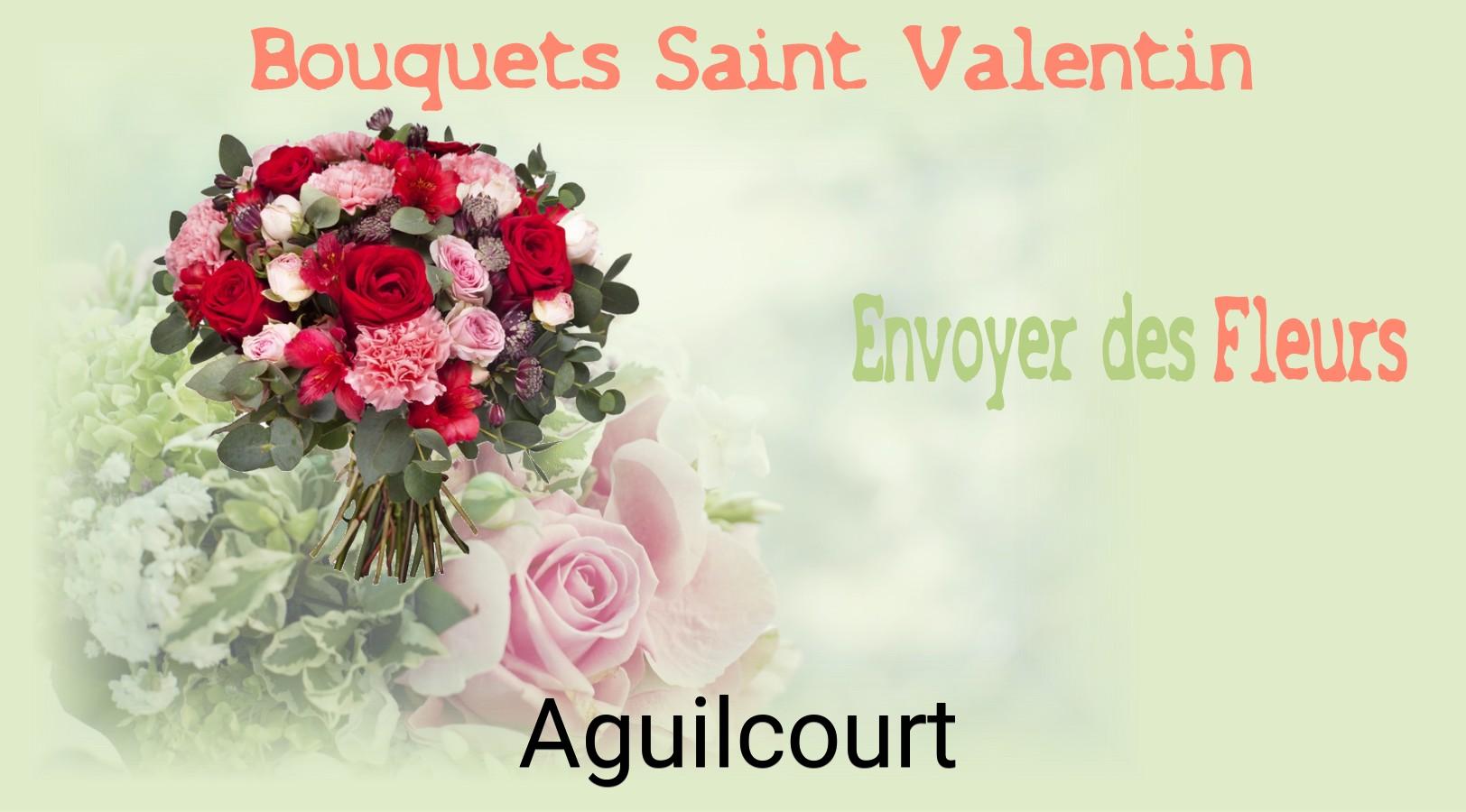 Roses de Saint-Valentin livrées à Aguilcourt